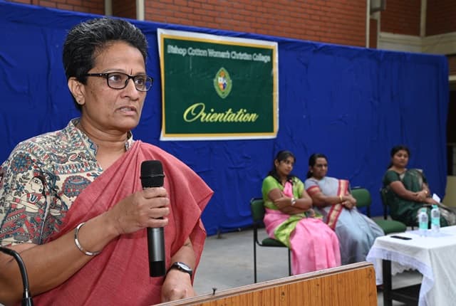 Bishop Cotton Women's Christian College Bangalore Orientation photo 7